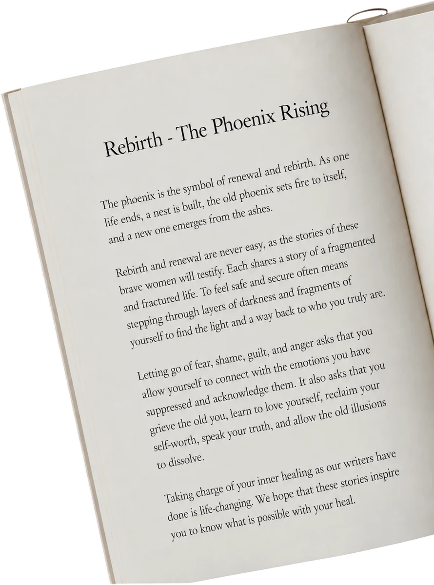 Open copy of Rebirth – The Phoenix Rising
