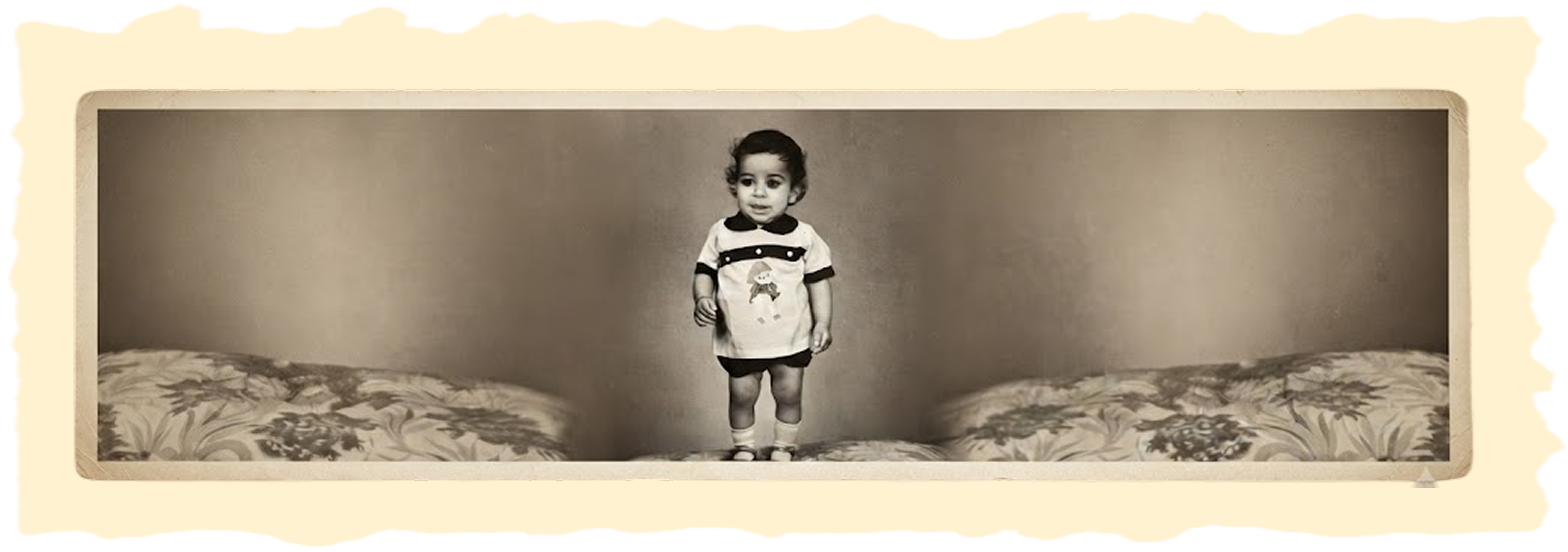 Where it all began - Young girl in flower field